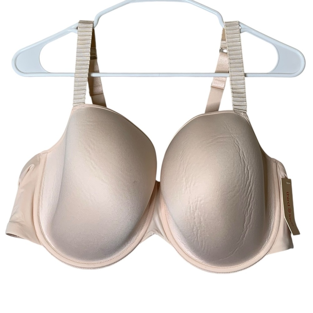 NWT ThirdLove Microfiber Underwire Bra Size 44D Full Coverage Smoothing Comfy